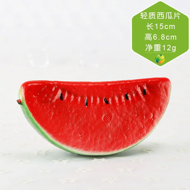 Simulation Watermelon Foam Fruit Model Decoration