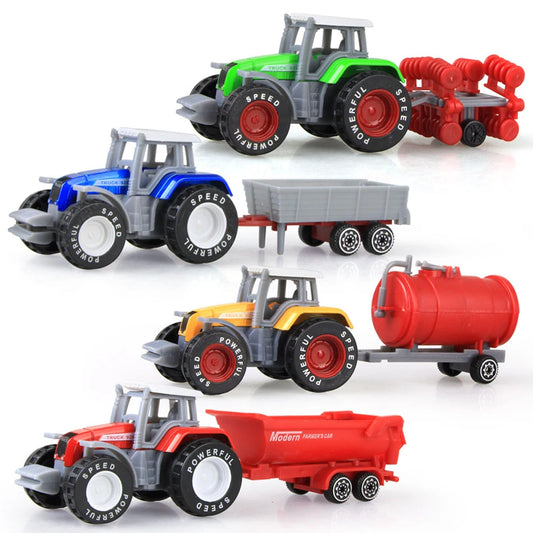 Alloy Engineering Car Model Tractor Farmer