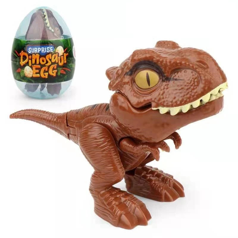 Finger-biting Dinosaur Model Toys Movable