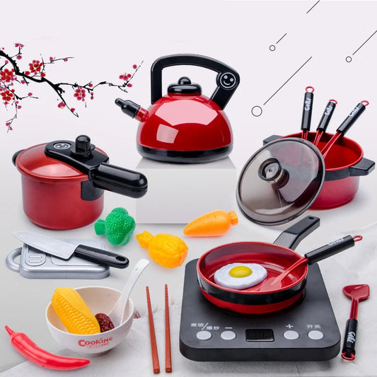 Kitchen Toys Set For Girls Toys Cooking Baby Cutting