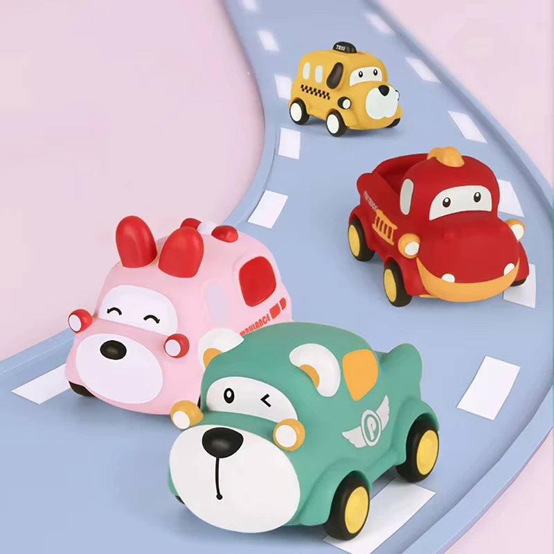 Soft Rubber Car Toys for Babies