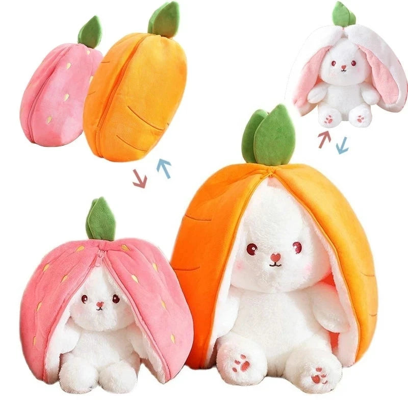 Creative Funny Doll Carrot Rabbit Plush Toy Stuffed Soft