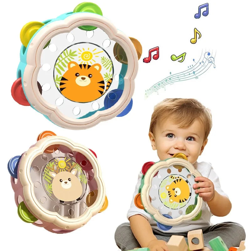 Montessori Baby Toys Musical Instruments Drum