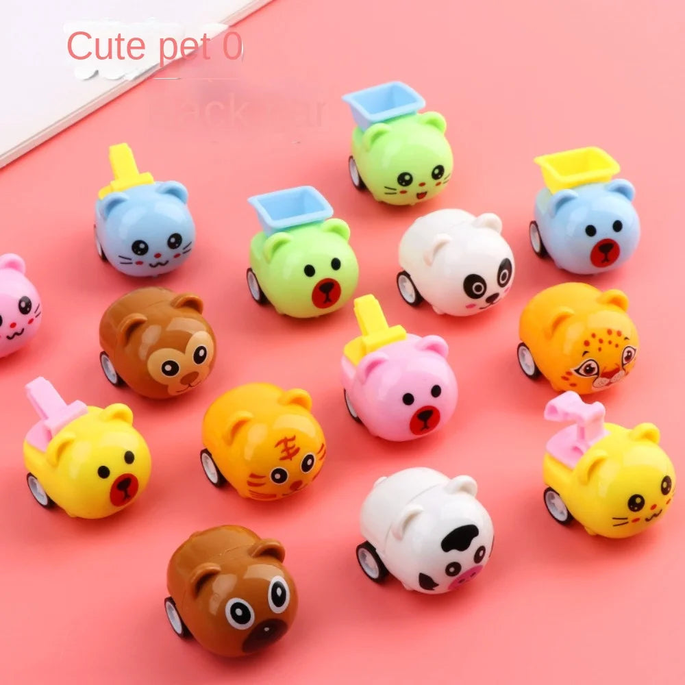 Cute Cartoon Pull-back Car Toy Children's Birthday Party