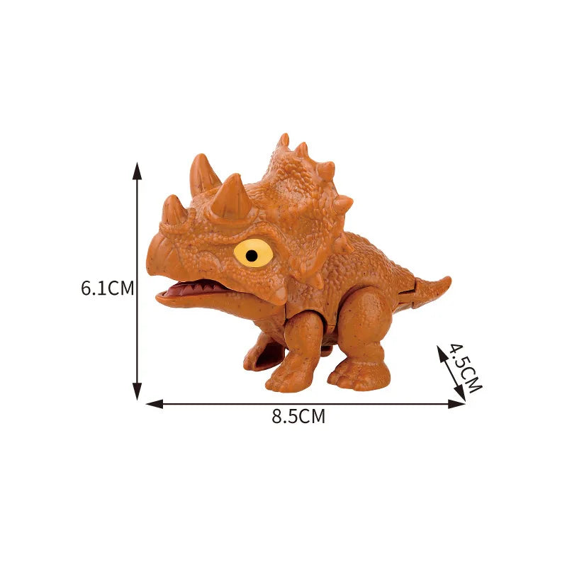 Finger-biting Dinosaur Model Toys Movable