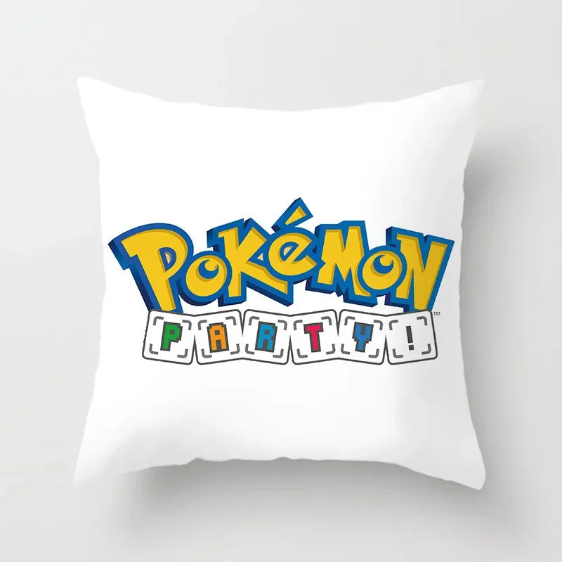 Anime Pokemon Pikachu Pillow Cover 45x45cm