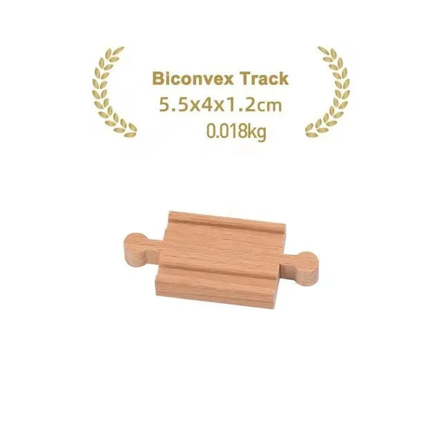 New Wooden Track Accessories Beech Wood Railway Train